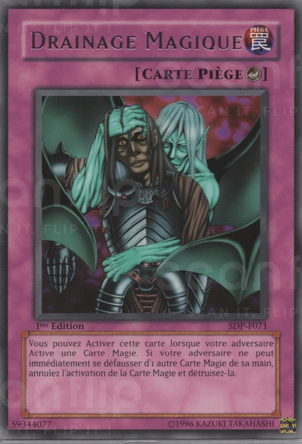 YGO [FR] SDP-F071 (ED1) DRAINAGE MAGIQUE (RARE)