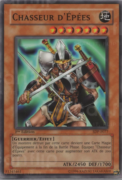 YGO [FR] SDP-F077 (ED1) CHASSEUR D'&Eacute;PEES (COMMUNE)