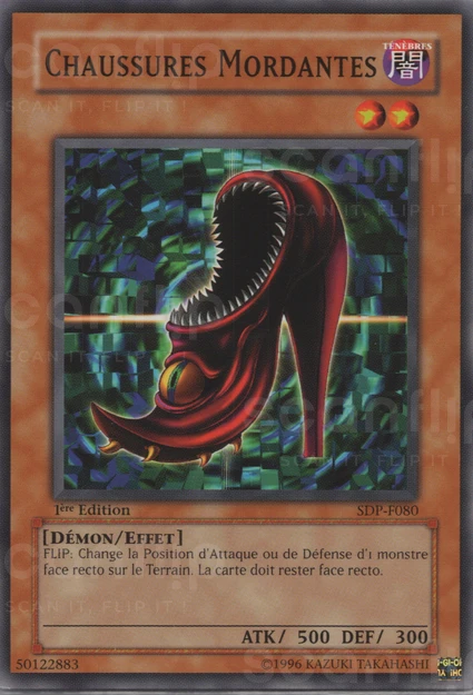 YGO [FR] SDP-F080 (ED1) CHAUSSURES MORDANTES (COMMUNE)