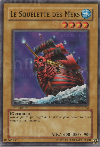 YGO [FR] SDP-F092 (ED1) LE SQUELETTE DES MERS (COMMUNE)