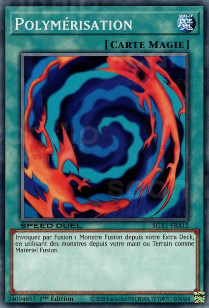 YGO [FR] SGX1-FRA12 POLYMERISATION (COMMUNE)