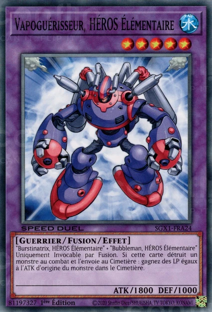 YGO [FR] SGX1-FRA24 VAPOGUERISSEUR, HEROS &Eacute;LEMENTAIRE (COMMUNE)