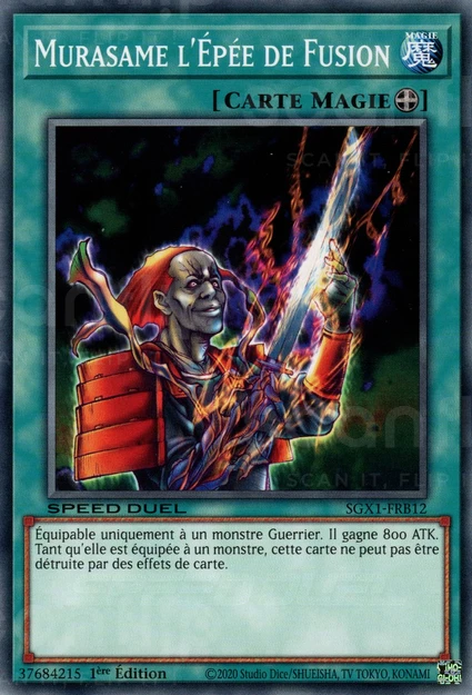 YGO [FR] SGX1-FRB12 MURASAME L'&Eacute;PEE DE FUSION (COMMUNE)