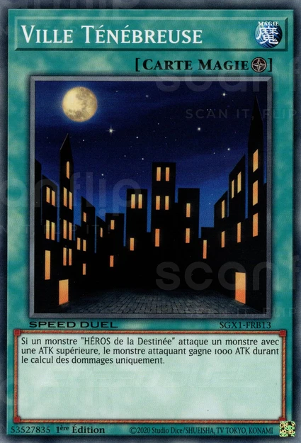 YGO [FR] SGX1-FRB13 VILLE TENEBREUSE (COMMUNE)