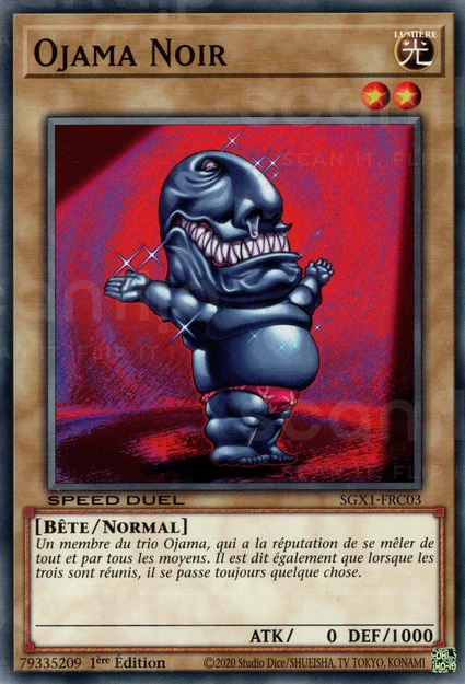 YGO [FR] SGX1-FRC03 OJAMA NOIR (COMMUNE)