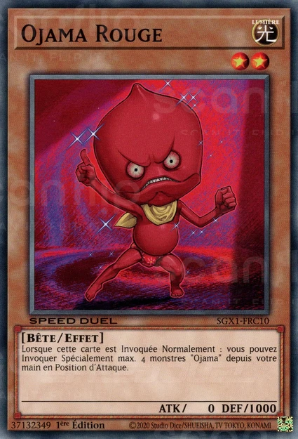 YGO [FR] SGX1-FRC10 OJAMA ROUGE (COMMUNE)