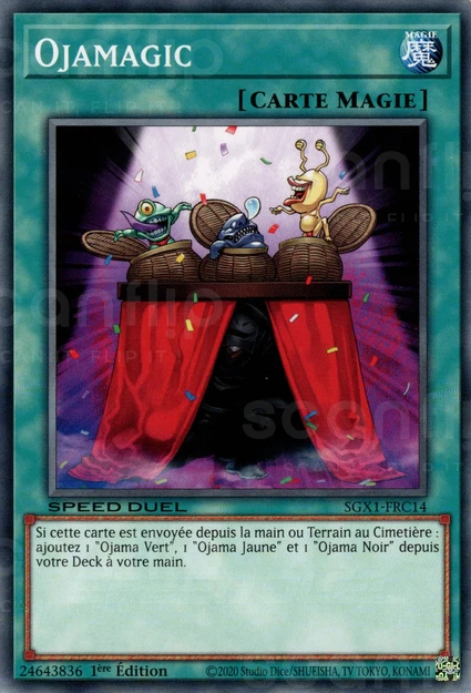 YGO [FR] SGX1-FRC14 OJAMAGIC (COMMUNE)