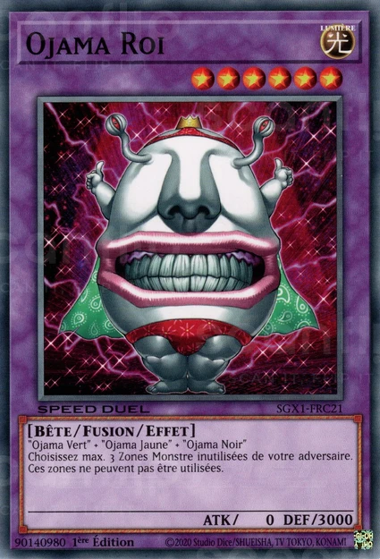 YGO [FR] SGX1-FRC21 OJAMA ROI (COMMUNE)