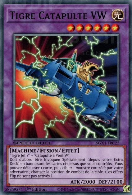 YGO [FR] SGX1-FRC22 TIGRE CATAPULTE VW (COMMUNE)