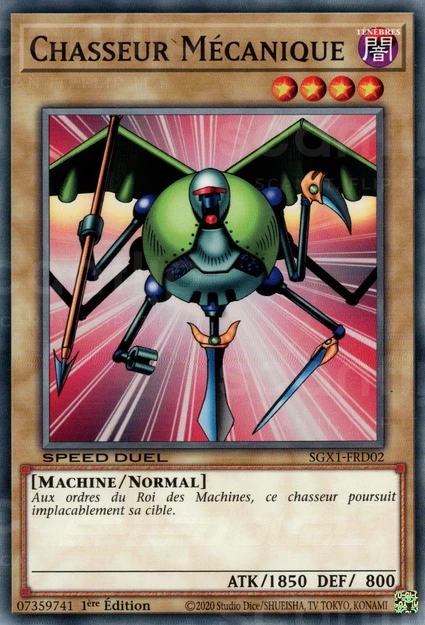 YGO [FR] SGX1-FRD02 CHASSEUR MECANIQUE (COMMUNE)