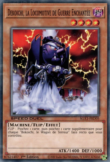 YGO [FR] SGX1-FRD05 DEKOICHI, LA LOCOMOTIVE DE GUERRE ENCHANTEE (COMMUNE)
