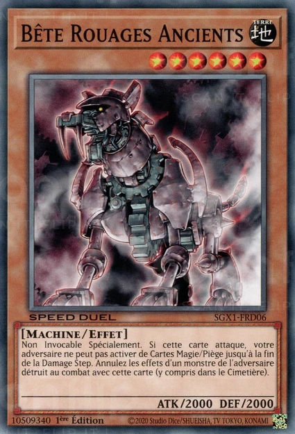 YGO [FR] SGX1-FRD06 BETE ROUAGES ANCIENTS (COMMUNE)
