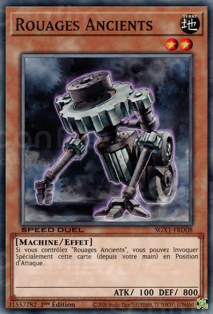YGO [FR] SGX1-FRD08 ROUAGES ANCIENTS (COMMUNE)