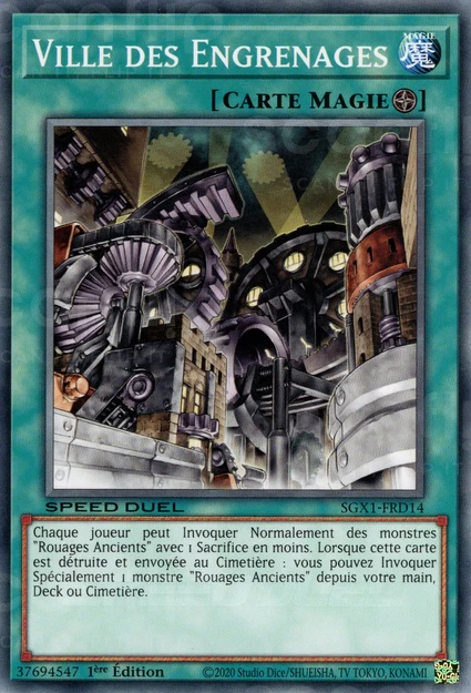 YGO [FR] SGX1-FRD14 VILLE DES ENGRENAGES (COMMUNE)