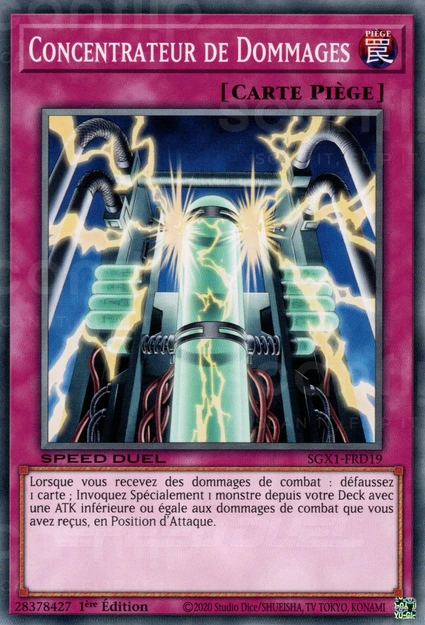 YGO [FR] SGX1-FRD19 CONCENTRATEUR DE DOMMAGES (COMMUNE)