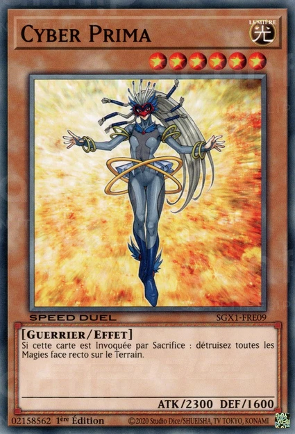 YGO [FR] SGX1-FRE09 CYBER PRIMA (COMMUNE)