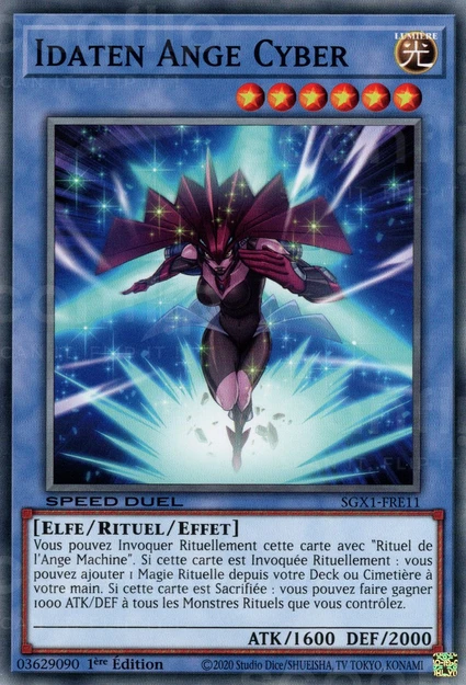 YGO [FR] SGX1-FRE11 IDATEN ANGE CYBER (COMMUNE)