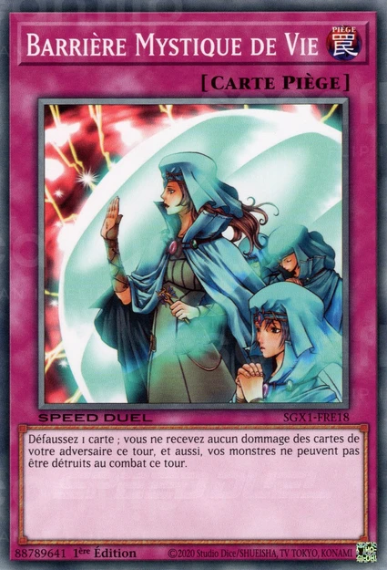 YGO [FR] SGX1-FRE18 BARRIERE MYSTIQUE DE VIE (COMMUNE)