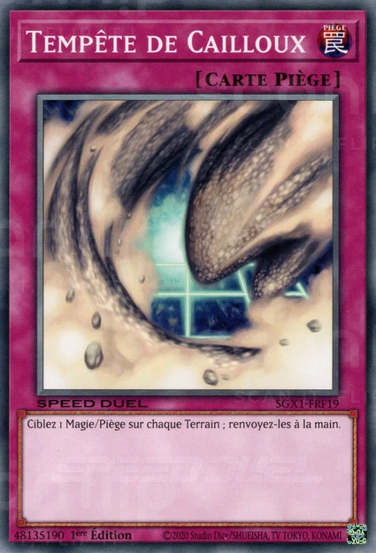 YGO [FR] SGX1-FRF19 TEMPETE DE CAILLOUX (COMMUNE)