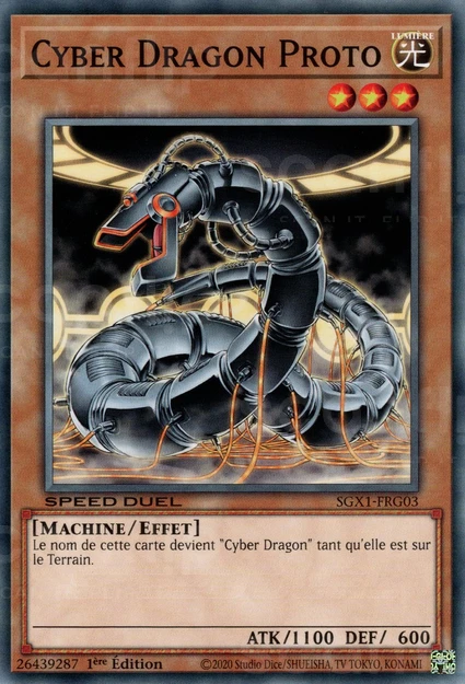 YGO [FR] SGX1-FRG03 CYBER DRAGON PROTO (COMMUNE)