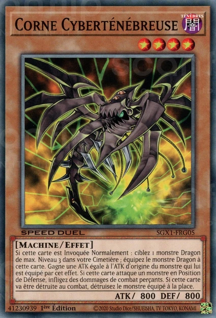 YGO [FR] SGX1-FRG05 CORNE CYBERTENEBREUSE (COMMUNE)