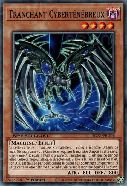 YGO [FR] SGX1-FRG06 TRANCHANT CYBERTENEBREUX (COMMUNE)