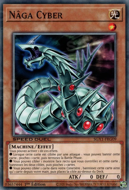 YGO [FR] SGX1-FRG09 NAGA CYBER (COMMUNE)