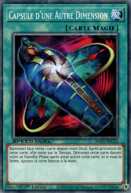 YGO [FR] SGX1-FRG12 CAPSULE D'UNE AUTRE DIMENSION (COMMUNE)