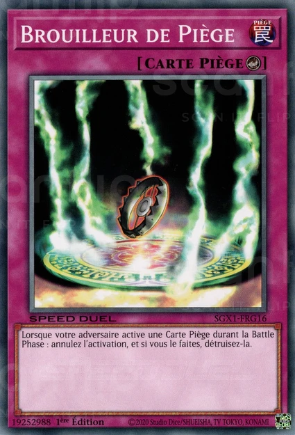YGO [FR] SGX1-FRG16 BROUILLEUR DE PIEGE (COMMUNE)