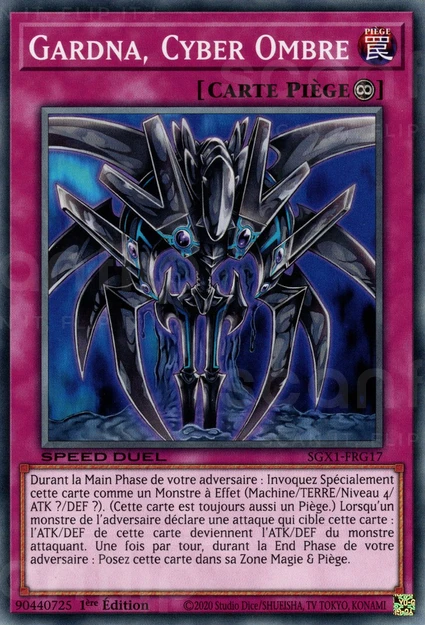 YGO [FR] SGX1-FRG17 GARDNA, CYBER OMBRE (COMMUNE)