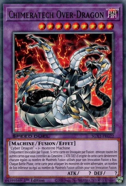 YGO [FR] SGX1-FRG22 CHIMERATECH OVER-DRAGON (COMMUNE)