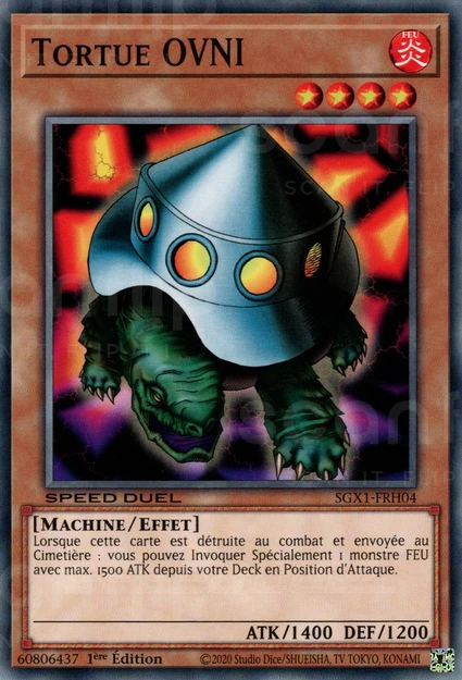YGO [FR] SGX1-FRH04 TORTUE OVNI (COMMUNE)