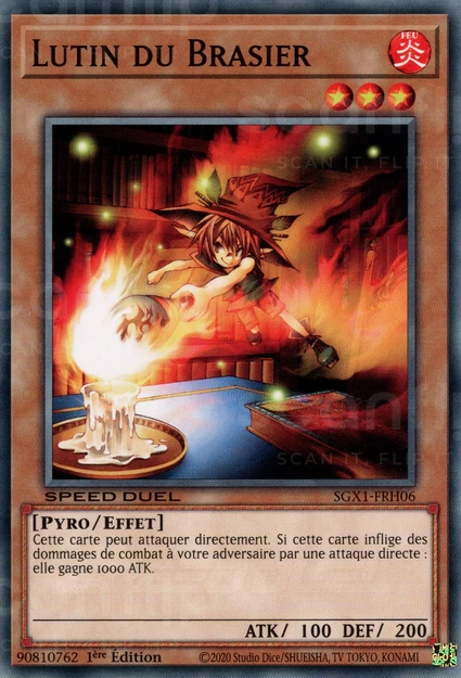 YGO [FR] SGX1-FRH06 LUTIN DU BRASIER (COMMUNE)