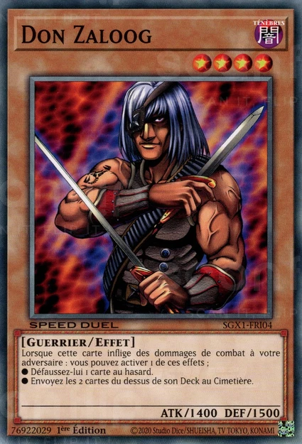 YGO [FR] SGX1-FRI04 DON ZALOOG (COMMUNE)