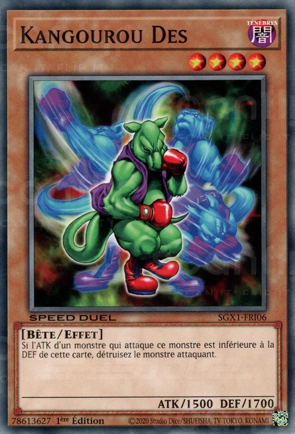 YGO [FR] SGX1-FRI06 KANGOUROU DES (COMMUNE)
