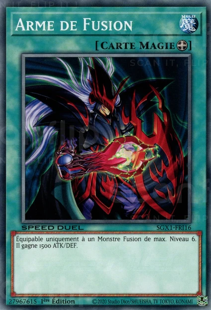 YGO [FR] SGX1-FRI16 ARME DE FUSION (COMMUNE)