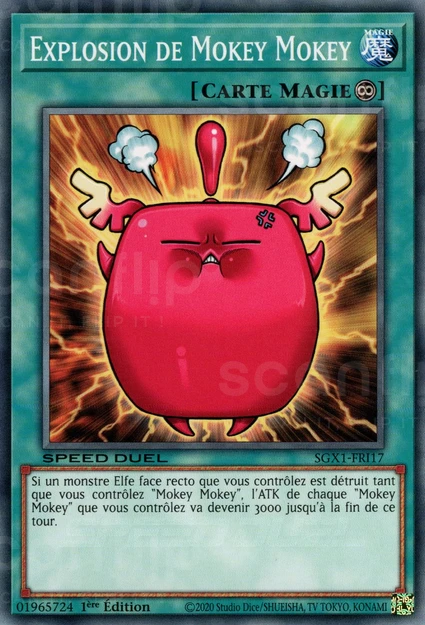 YGO [FR] SGX1-FRI17 EXPLOSION DE MOKEY MOKEY (COMMUNE)