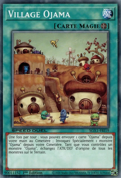 YGO [FR] SGX1-FRI19 VILLAGE OJAMA (COMMUNE)
