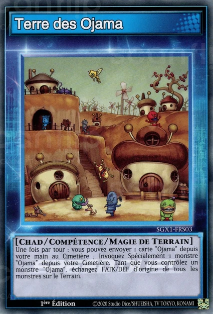 YGO [FR] SGX1-FRS03 TERRE DES OJAMA (COMMUNE)