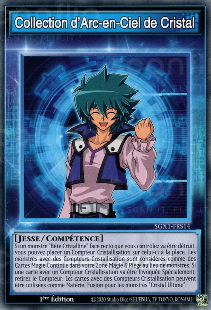 YGO [FR] SGX1-FRS14 COLLECTION D'ARC-EN-CIEL DE CRISTAL (COMMUNE)