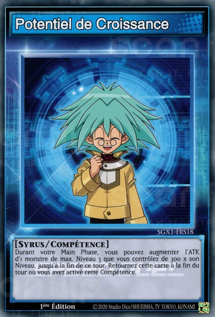YGO [FR] SGX1-FRS18 POTENTIEL DE CROISSANCE (COMMUNE)