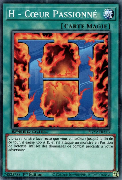 YGO [FR] SGX2-FRA13 H - COEUR PASSIONNE (COMMUNE)