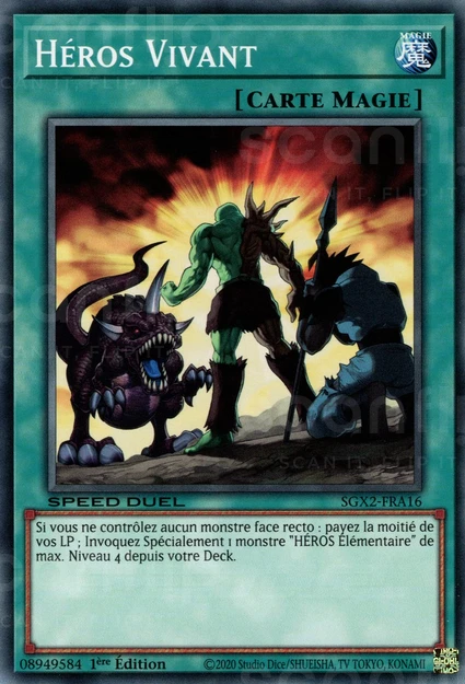 YGO [FR] SGX2-FRA16 HEROS VIVANT (COMMUNE)