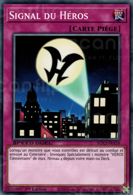 YGO [FR] SGX2-FRA18 SIGNAL DU HEROS (COMMUNE)