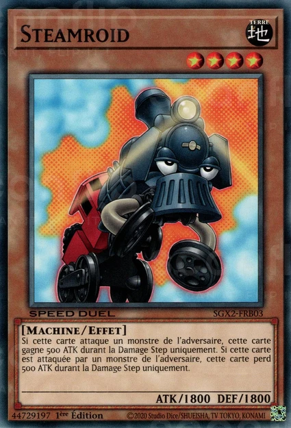 YGO [FR] SGX2-FRB03 STEAMROID (COMMUNE)