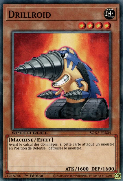 YGO [FR] SGX2-FRB04 DRILLROID (COMMUNE)