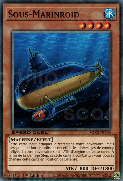 YGO [FR] SGX2-FRB09 SOUS-MARINROID (COMMUNE)
