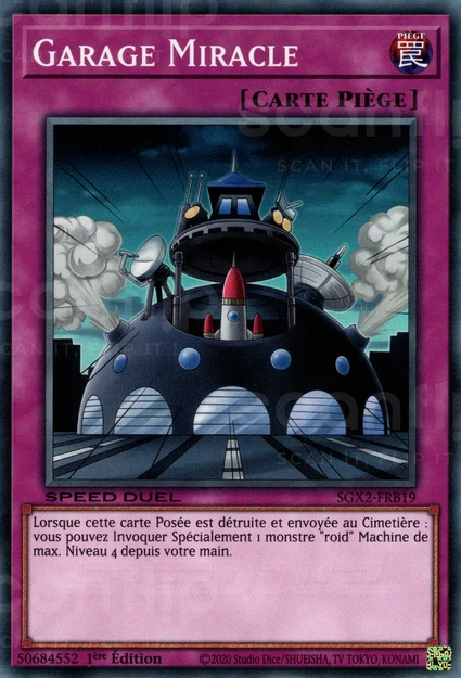 YGO [FR] SGX2-FRB19 GARAGE MIRACLE (COMMUNE)