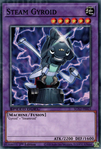 YGO [FR] SGX2-FRB21 STEAM GYROID (COMMUNE)