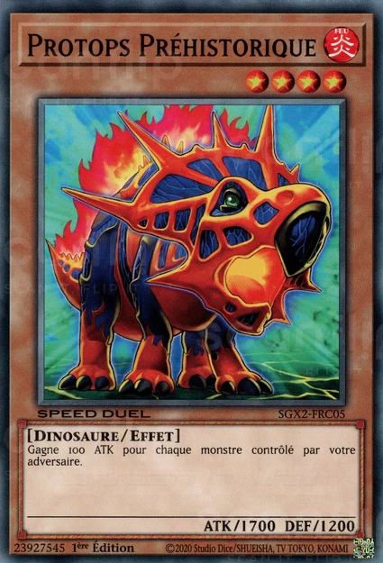 YGO [FR] SGX2-FRC05 PROTOPS PREHISTORIQUE (COMMUNE)